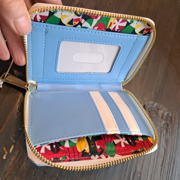 NWT Loungefly Elf Buddy and Friends Backpack and matching wallet - Picture 5 of 10